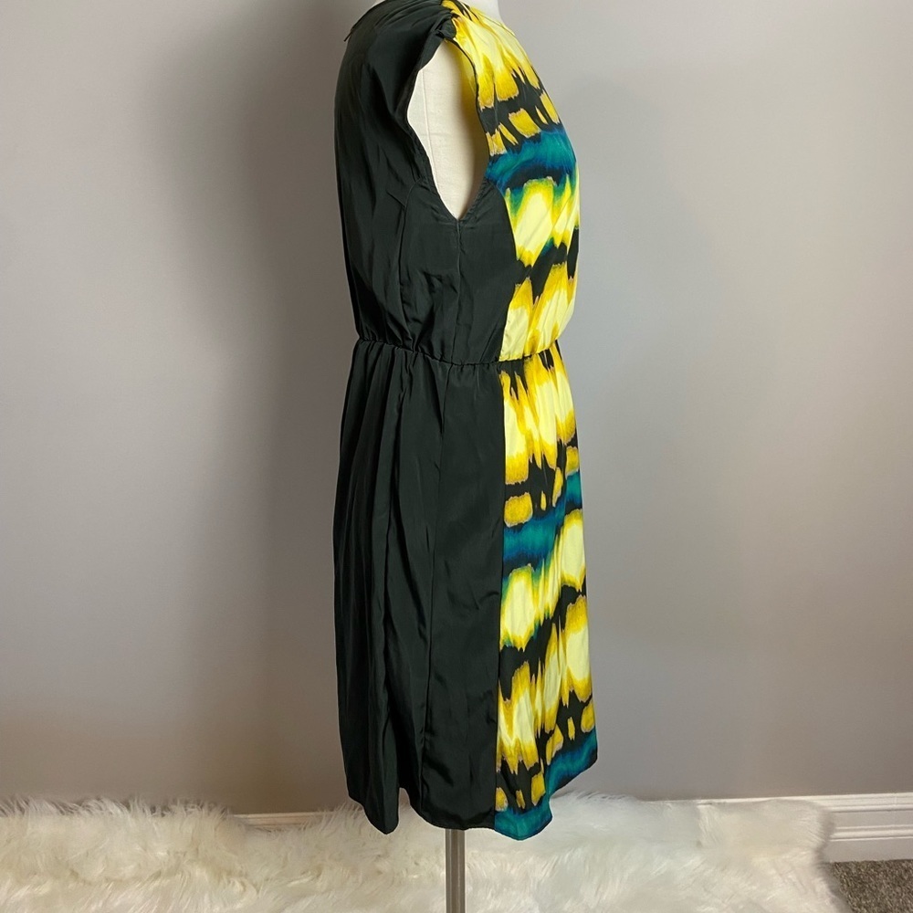 Mossimo x Target π― Tie Dye Ikat Abstact Watercolor Sheath Dress Small - Picture 3 of 7